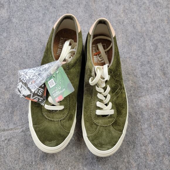Todd Snyder x Vans Dirty Martiny Sneaker Lace-Up 73 DX Size US 10.5 Olive Green main image 5
